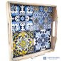 Preview: Tablett_mit_Fliese_Quazul_shabby_weiss