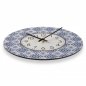 Preview: Wanduhr_Abela_blau_weiss_kuechenuhr